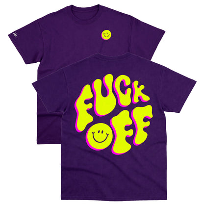 Camiseta Basic WNC Fuck Off Roxo