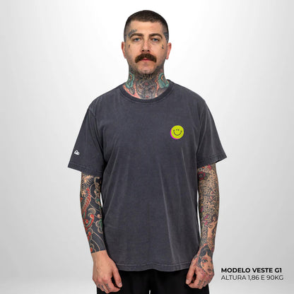 Camiseta Basic WNC Fuck Off Cinza