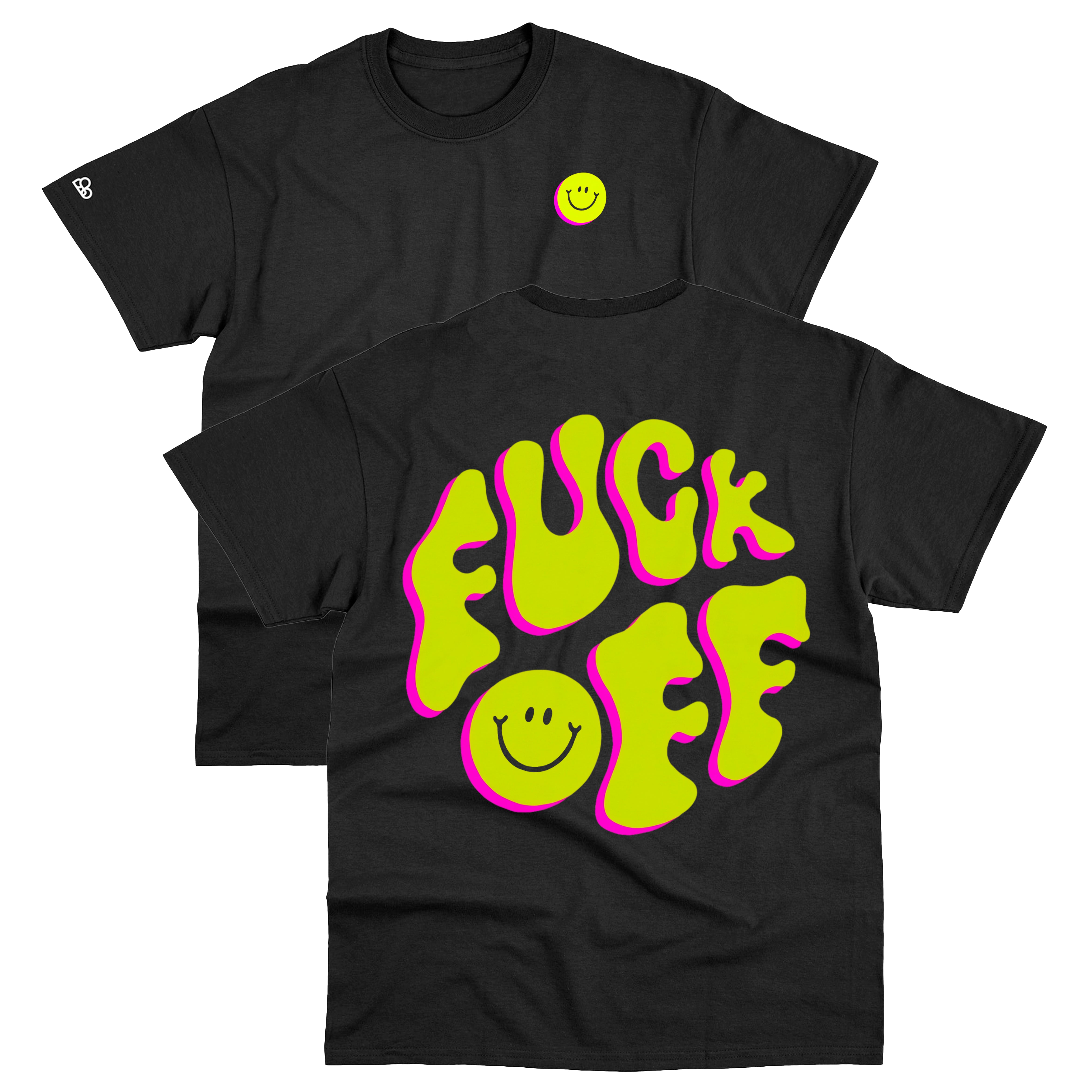 Camiseta Basic WNC Fuck Off Preto