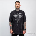 Camiseta Oversized Nirvana Preto Estonado