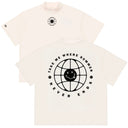 Camiseta Oversized Take Me Where Summer Never Ends Off White