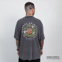 Camiseta Oversized Free Spirit Cinza