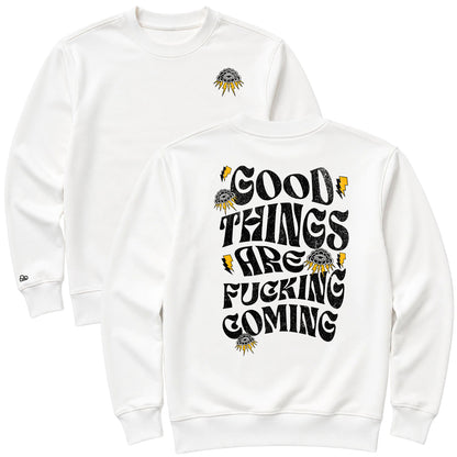 Moletom Oversized Good Things  Off White
