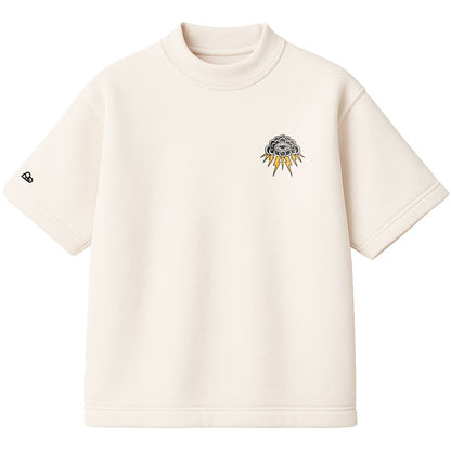 Camiseta Oversized Heavy Good Things Are Fucking Off White