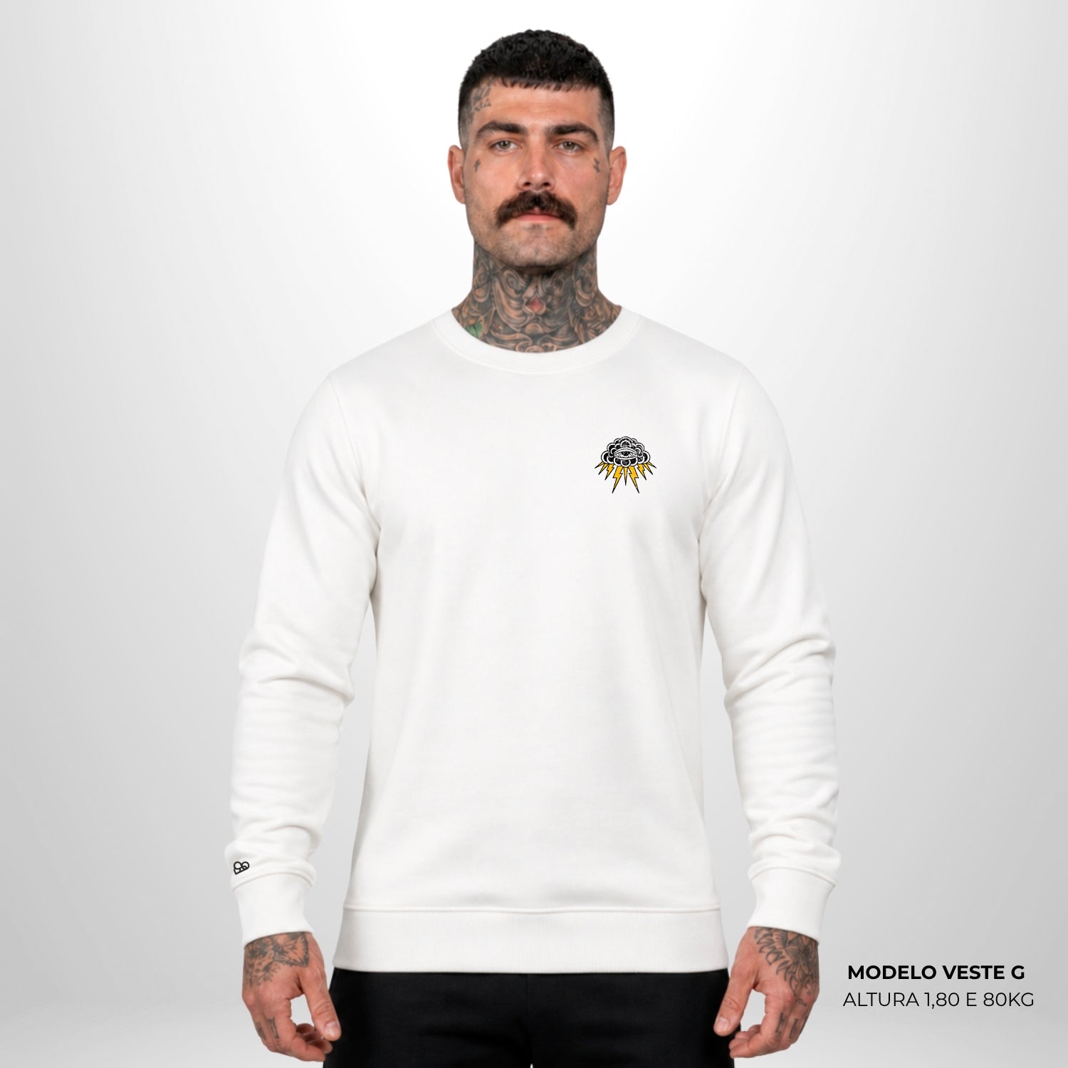 Moletom Oversized Good Things  Off White