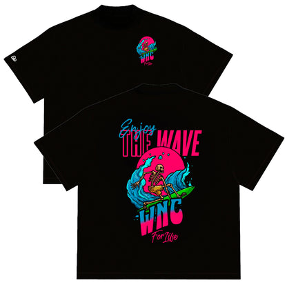 Camiseta Oversized For Life Preta