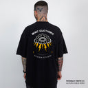Camiseta Oversized Thunder Cloud Preto