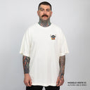 Camiseta Oversized Burning Cloud Off White