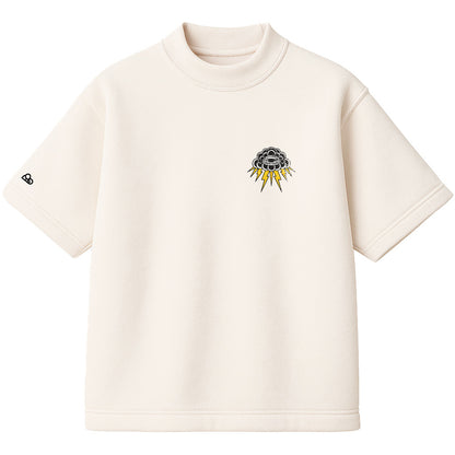 Camiseta Heavy Algodão Encorpado Thunder Cloud Off White