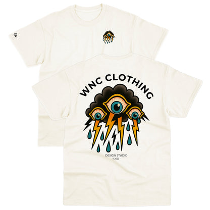 Camiseta Basic WNC Crying Cloud Off White