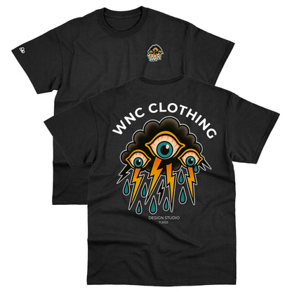 Camiseta Basic WNC Crying Cloud Preta