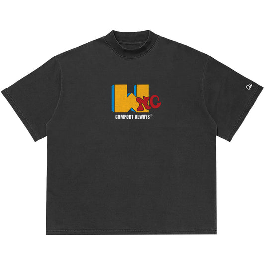 Camiseta Oversized Music Television Cinza
