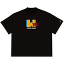 Camiseta Oversized Music Television Preta