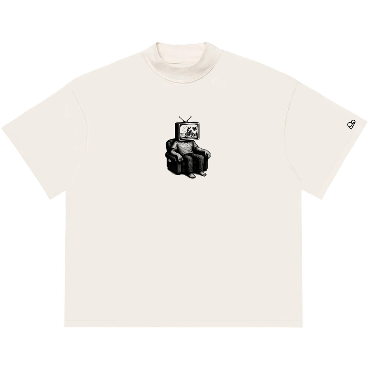 Camiseta Oversized Not Living Off White