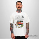 Camiseta Basic Busy Doing Nothing Off White