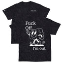 Camiseta Basic I'm Out Preto Estonado