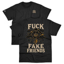 Camiseta Basic Fuck Fake Friends Preto