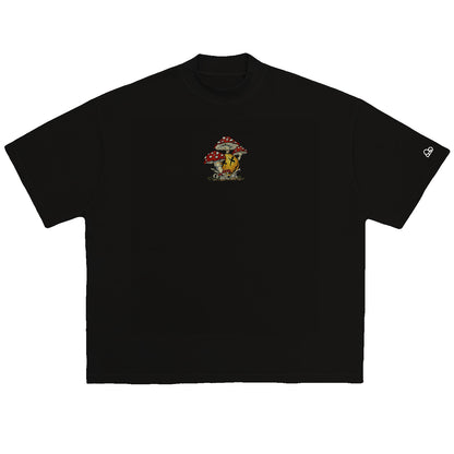 Camiseta Oversized Smile Preto