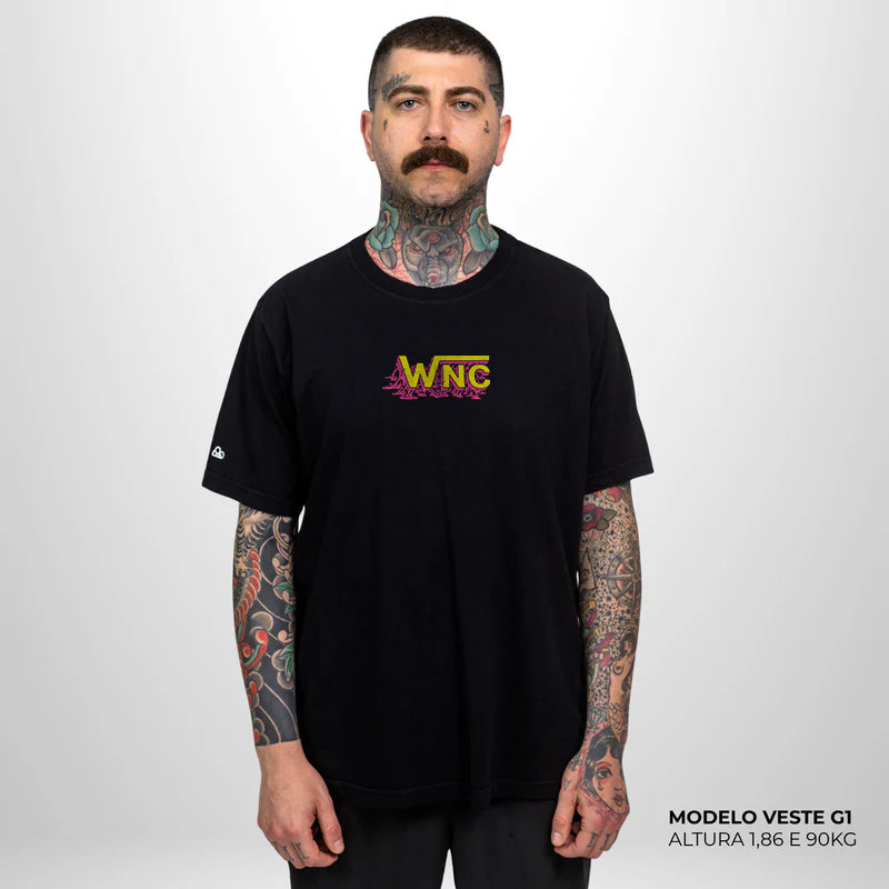 Camiseta Basic WNC Melted Preto