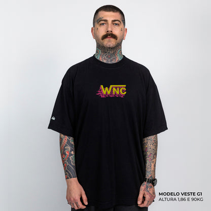 Camiseta Oversized Melted Preto