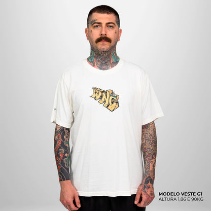 Camiseta Basic WNC Skate Park Off White