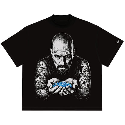 Camiseta Oversized Walter White Preto