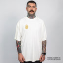 Camiseta Oversized Messi 10 Argentina Off White