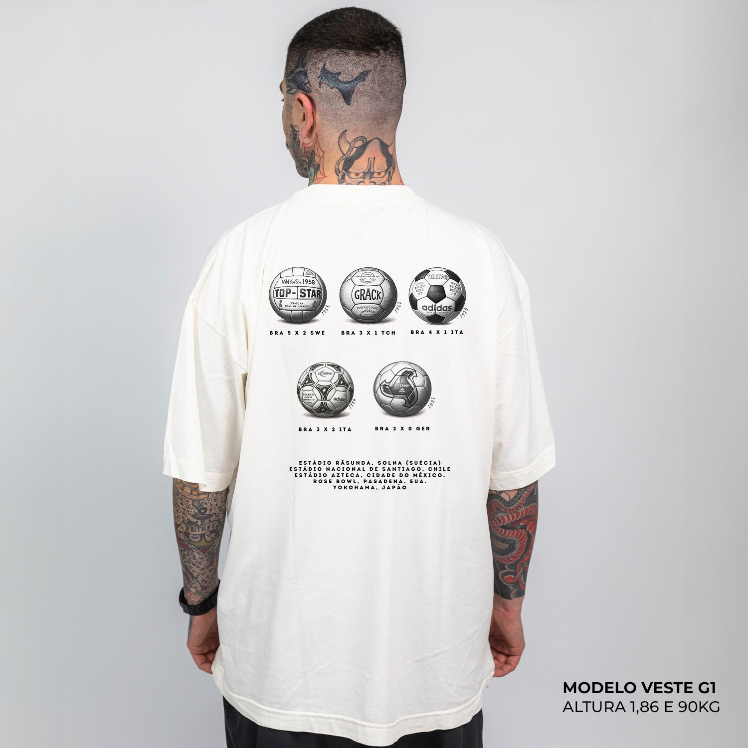 Camiseta Oversized O Legado Off White