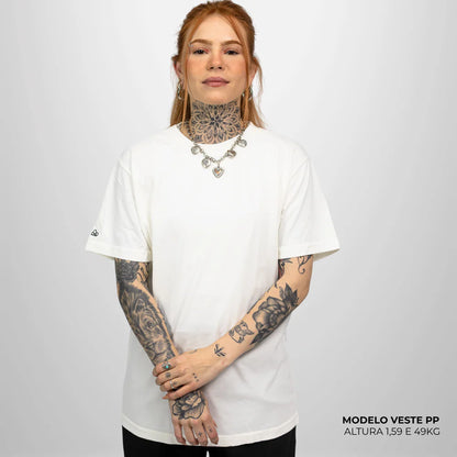 Camiseta Basic WNC Lisa Off White