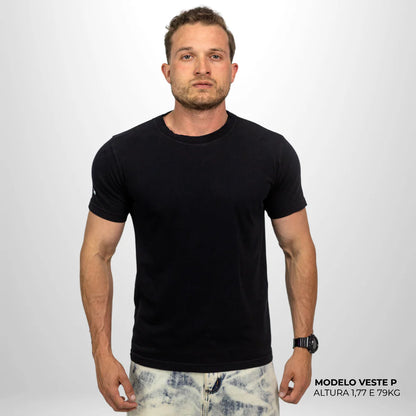 Camiseta Basic WNC Lisa Preto