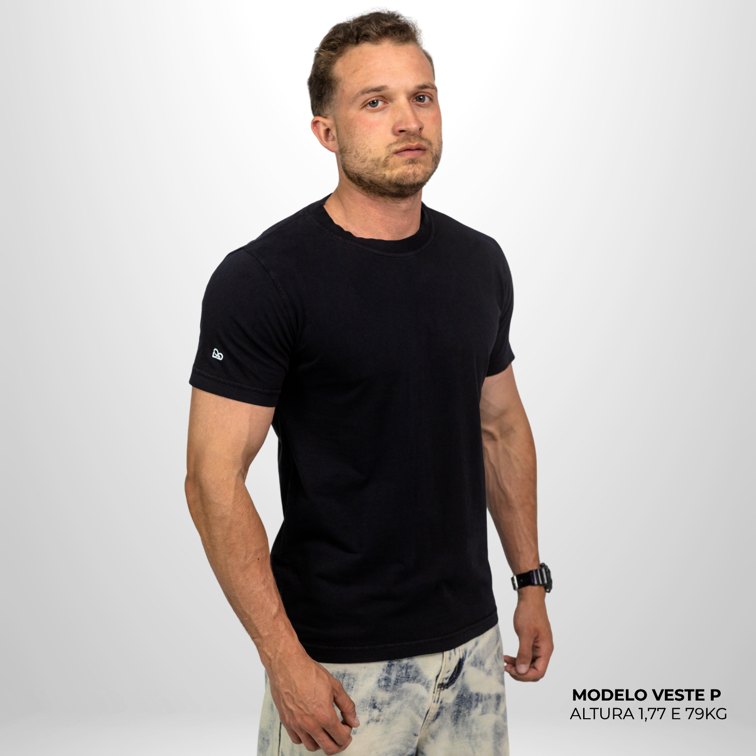 Kit com 3 Camisetas Basic WNC Lisas