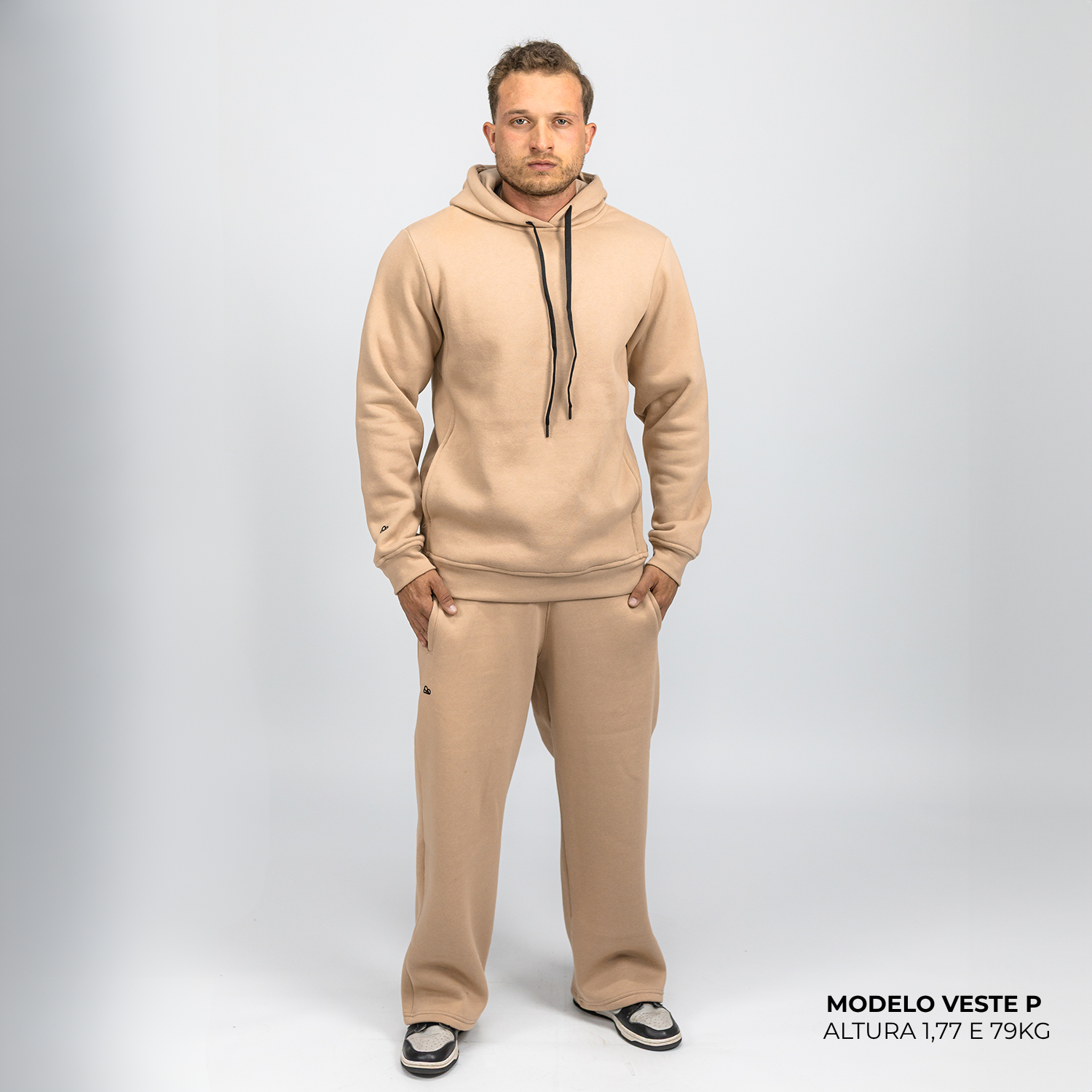 Conjunto Moletom Comfort Bege