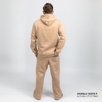 Conjunto Moletom Comfort Bege