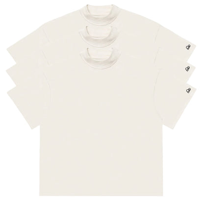 Kit com 3 Camisetas Oversized Lisa Encolhimento Zero