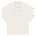 Kit com 3 Camisetas Oversized WNC Off White