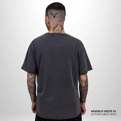 Camiseta Basic WNC Lisa Cinza