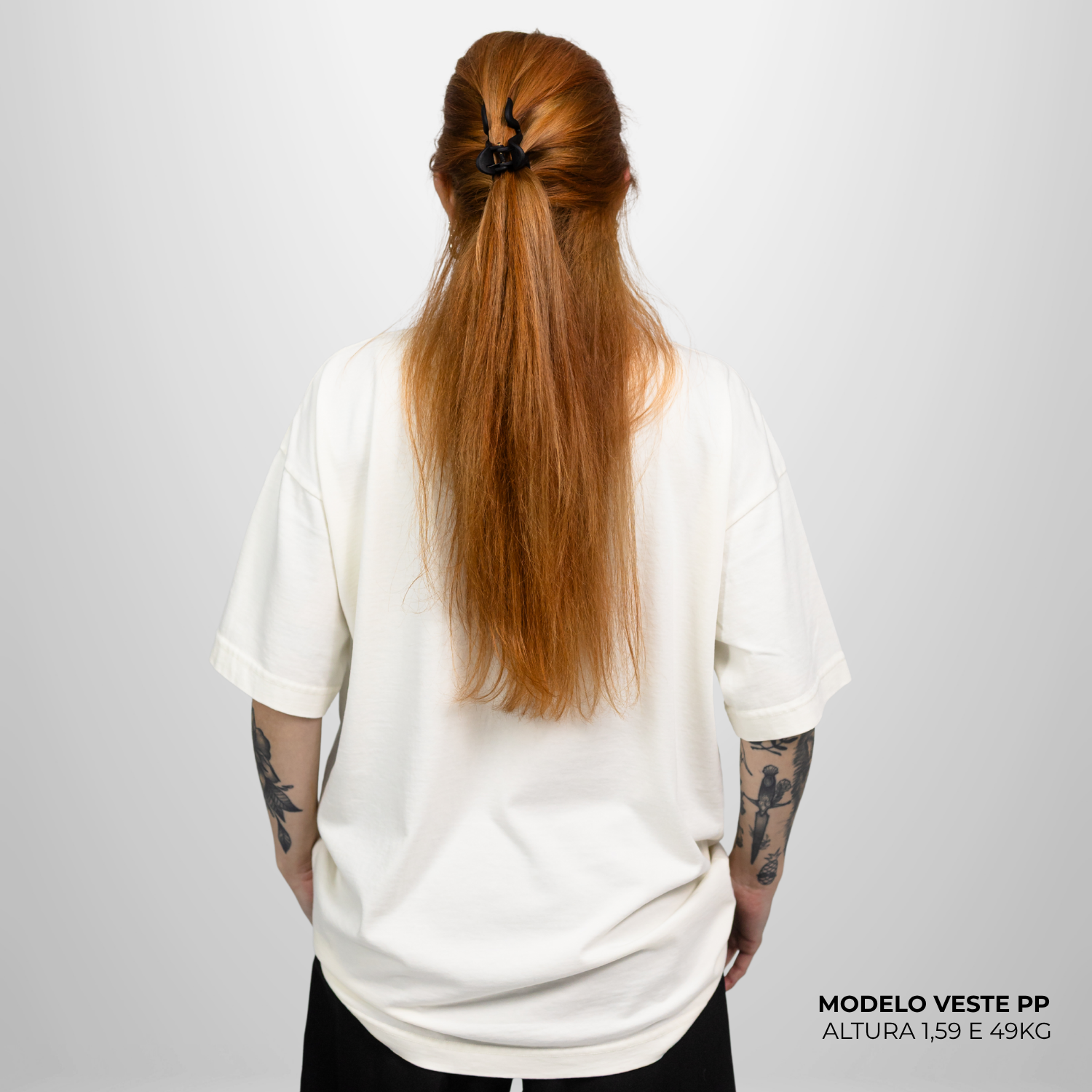 Kit com 3 Camisetas Oversized Heavy Lisa Algodão Encorpado