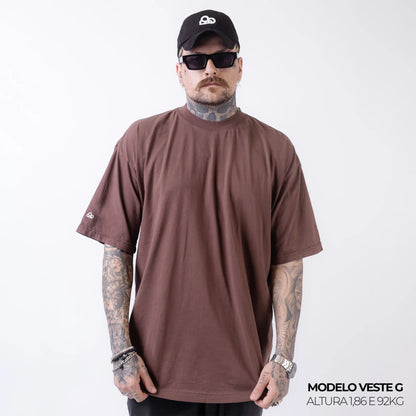 Kit com 3 Camisetas Oversized Lisa Encolhimento Zero