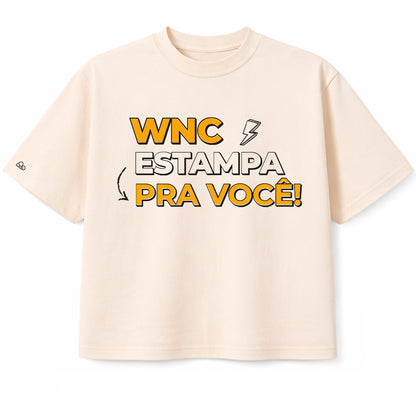 Camiseta Boxy WNC Personalizada