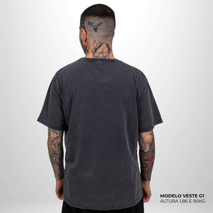 Camiseta Basic WNC Flipper Cinza