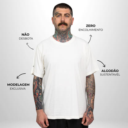 Camiseta Basic WNC Lisa Off White