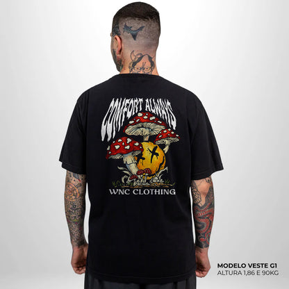 Camiseta Basic WNC Smile Preto