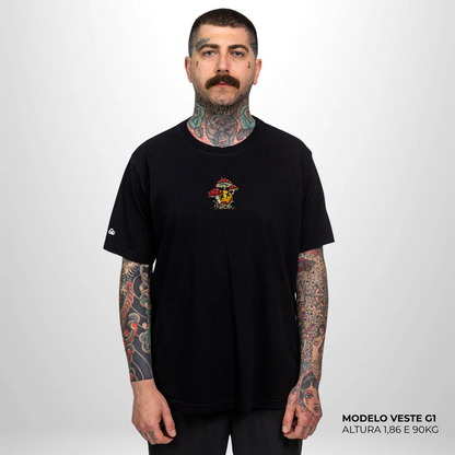 Camiseta Basic WNC Smile Preto