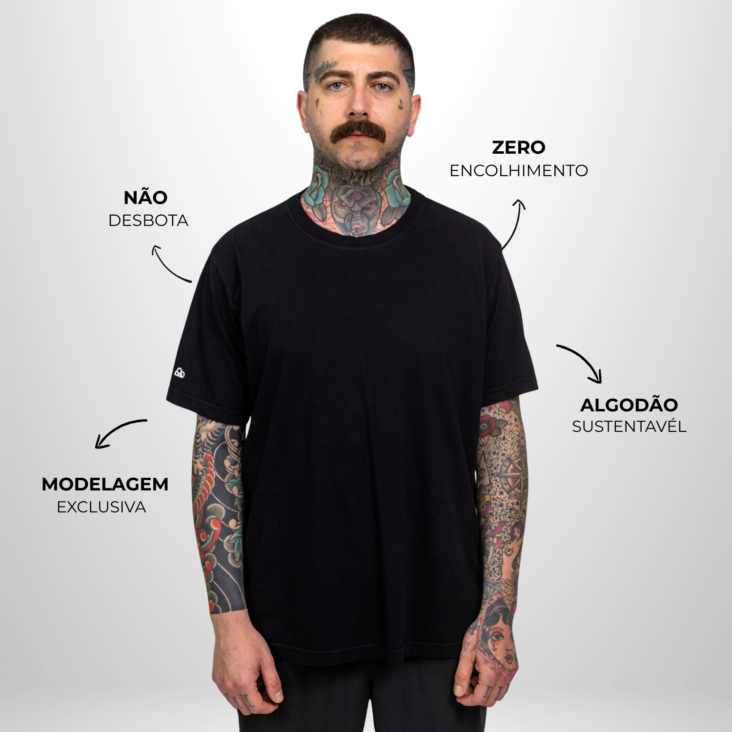 Camiseta Basic WNC Lisa