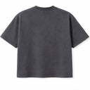 Camiseta Boxy WNC lisa Cinza