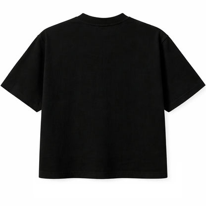 Camiseta Boxy WNC lisa Preto