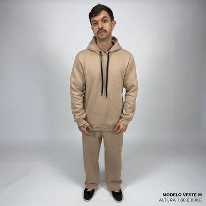 Conjunto Moletom Comfort Bege