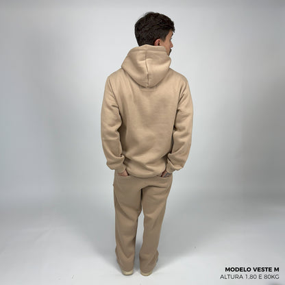 Conjunto Moletom Comfort Bege
