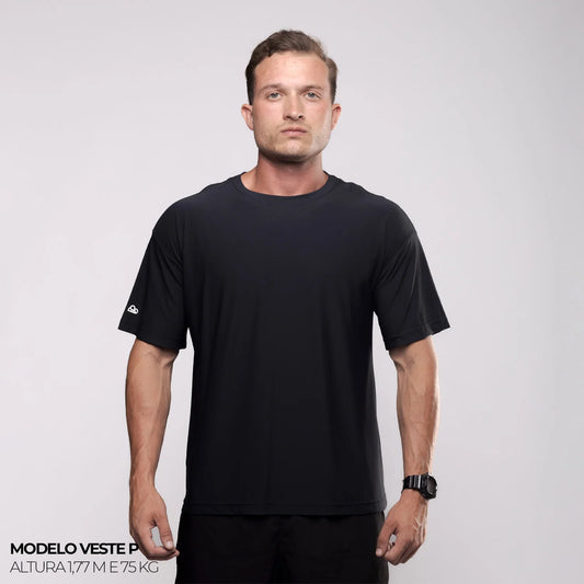 Camiseta Performance Anti Odor Preta