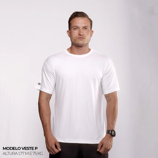Camiseta Performance Anti Odor Branca
